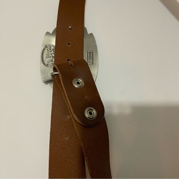 Men's AUBURN FOOTBALL Official License Collegiate Buckle with belt XL - Picture 5 of 12